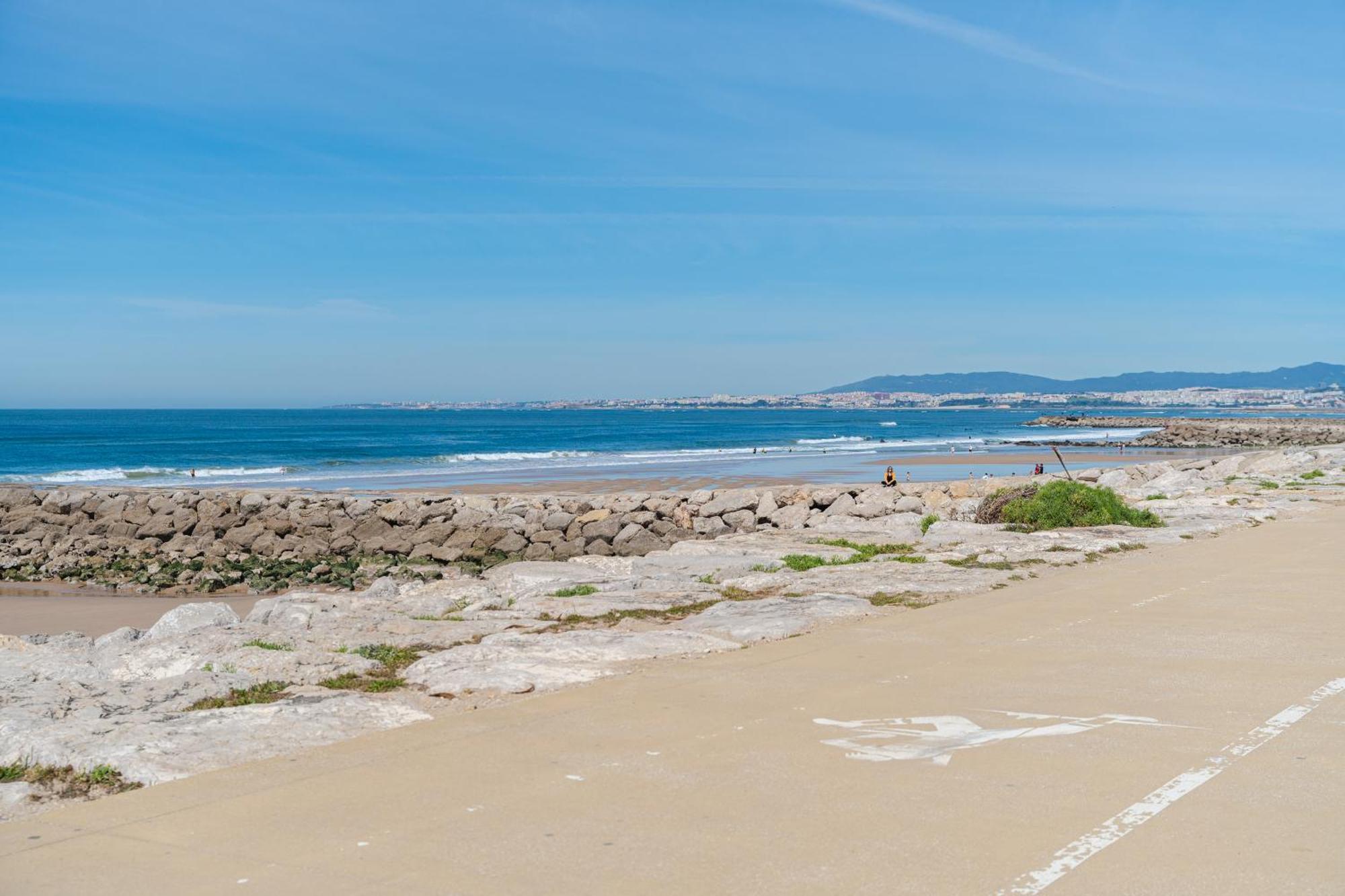 Sea View & Sundown, 150M From The Beach And Surf Spots Costa de Caparica Exterior foto