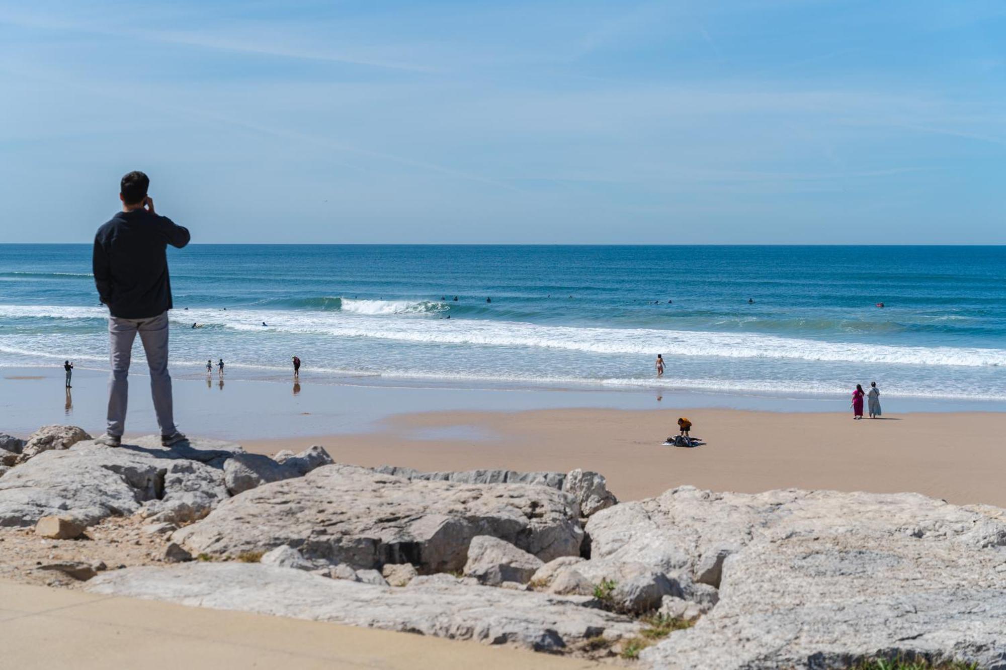 Sea View & Sundown, 150M From The Beach And Surf Spots Costa de Caparica Exterior foto
